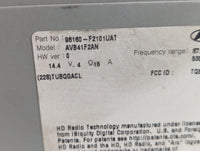 2017-2018 Hyundai Elantra Radio AM FM Cd Player Receiver Replacement P/N:96160-F2101UAT Fits Fits 2017 2018 OEM Used Auto Pa