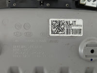 2018 Hyundai Elantra Overhead Roof Console Grey - Oemusedautoparts1.com