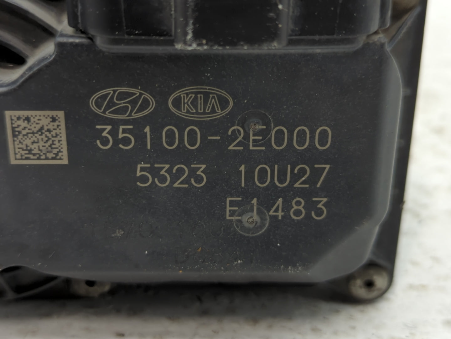 2011-2020 Hyundai Elantra Throttle Body P/N:35100-2E000 Fits Fits 2011 2012 2013 2014 2015 2016 2017 2018 2019 2020 2021 OEM