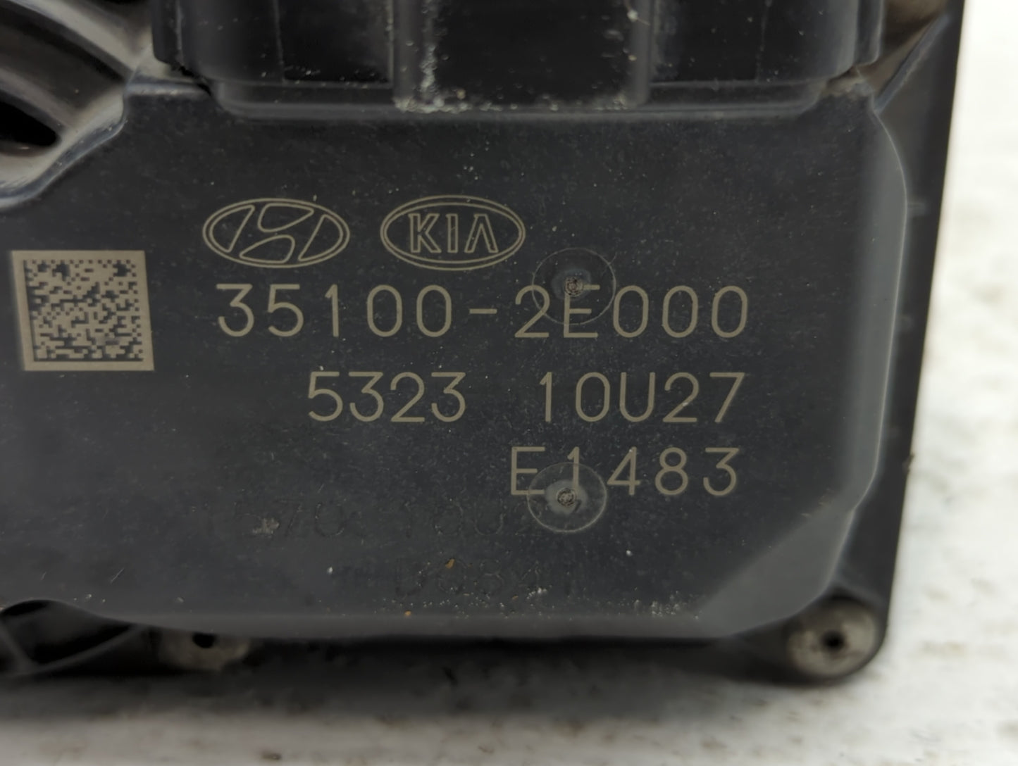 2011-2020 Hyundai Elantra Throttle Body P/N:35100-2E000 Fits Fits 2011 2012 2013 2014 2015 2016 2017 2018 2019 2020 2021 OEM