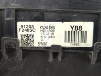 2018 Hyundai Elantra Fusebox Fuse Box Panel Relay Module P/N:91203 F2485C 91203 F2485A Fits OEM Used Auto Parts - Oemusedaut