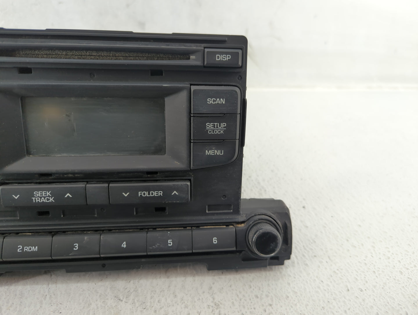 2017-2018 Hyundai Elantra Radio AM FM Cd Player Receiver Replacement P/N:96170-F2100UAT Fits Fits 2017 2018 OEM Used Auto Pa