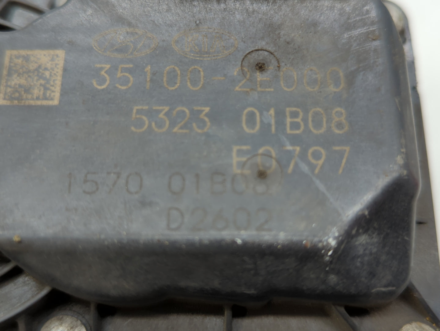 2011-2020 Hyundai Elantra Throttle Body P/N:35100-2E000 Fits Fits 2011 2012 2013 2014 2015 2016 2017 2018 2019 2020 2021 OEM