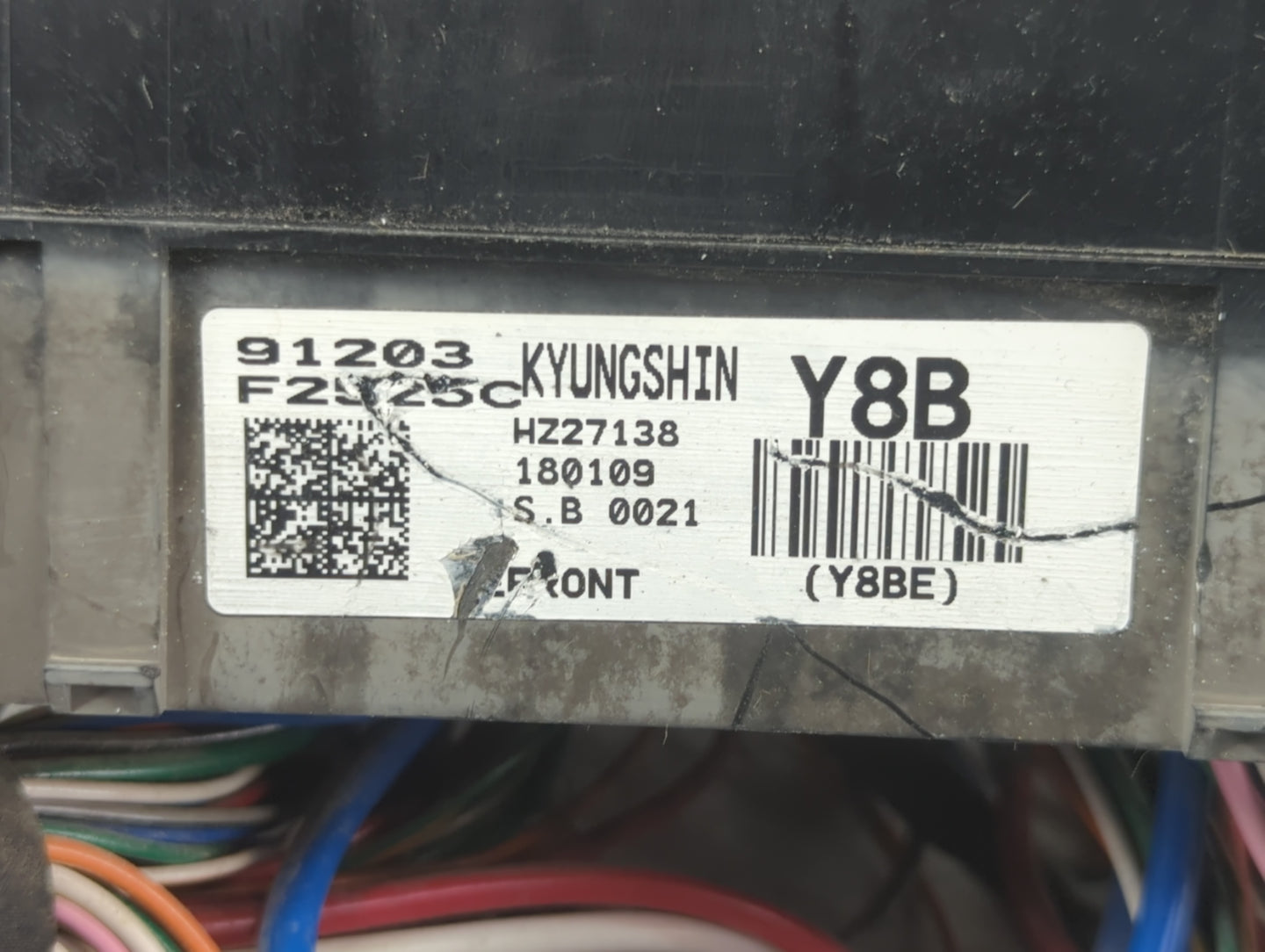 2018 Hyundai Elantra Fusebox Fuse Box Panel Relay Module P/N:91219 G3200 Fits OEM Used Auto Parts - Oemusedautoparts1.com
