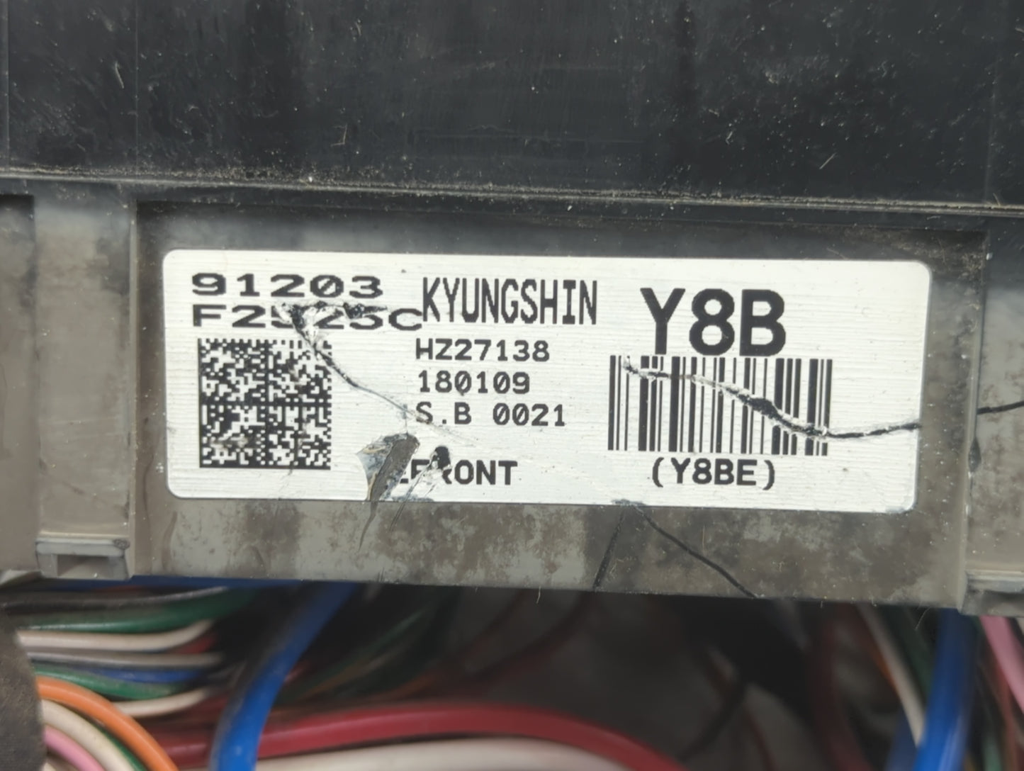 2018 Hyundai Elantra Fusebox Fuse Box Panel Relay Module P/N:91219 G3200 Fits OEM Used Auto Parts - Oemusedautoparts1.com