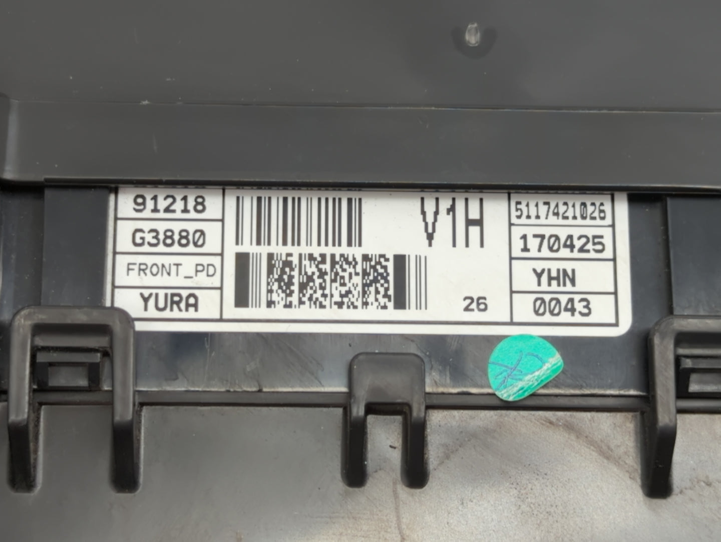 2018 Hyundai Elantra Fusebox Fuse Box Panel Relay Module P/N:170425 5117421026 Fits OEM Used Auto Parts - Oemusedautoparts1.