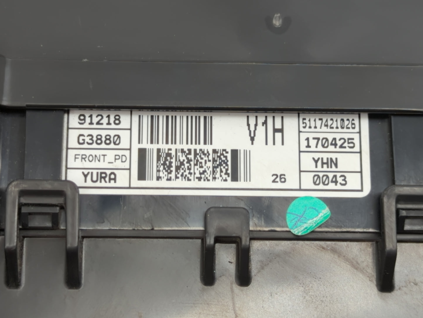 2018 Hyundai Elantra Fusebox Fuse Box Panel Relay Module P/N:170425 5117421026 Fits OEM Used Auto Parts - Oemusedautoparts1.