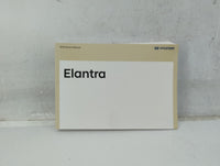 2018 Hyundai Elantra Owners Manual Book Guide OEM Used Auto Parts - Oemusedautoparts1.com