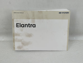 compare product 2018 Hyundai Elantra Owners Manual Book Guide P/N:JF30-EU87J OEM Used Auto Parts