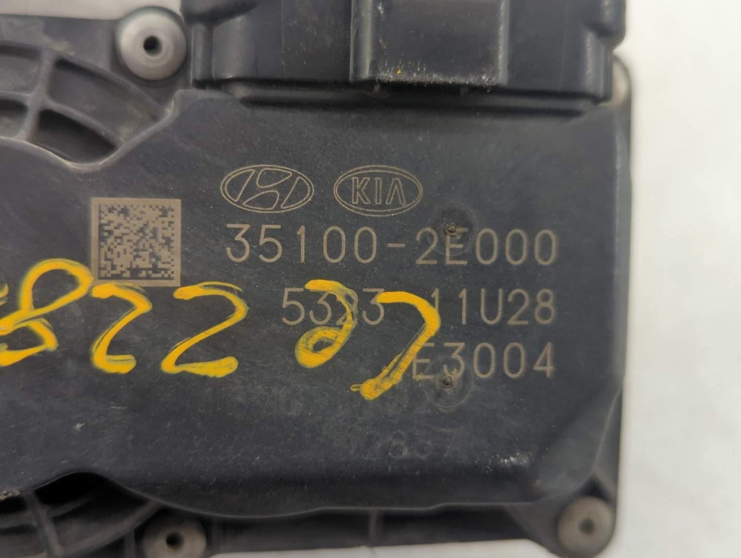2011-2020 Hyundai Elantra Throttle Body P/N:35100-2E000 Fits Fits 2011 2012 2013 2014 2015 2016 2017 2018 2019 2020 2021 OEM