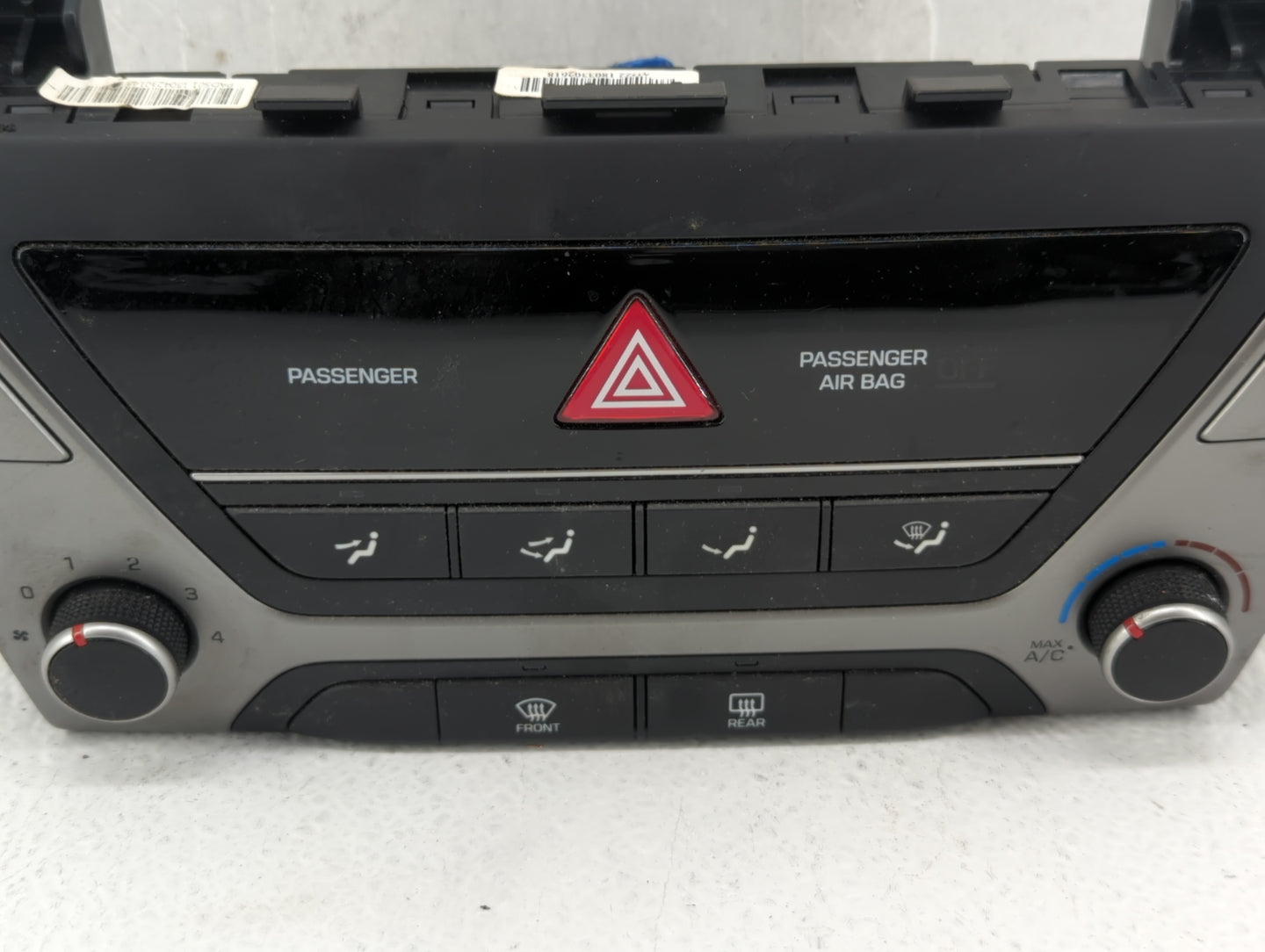 2017-2018 Hyundai Elantra Climate Control Module Temperature AC/Heater Replacement P/N:97250-F20624X Fits Fits 2017 2018 OEM