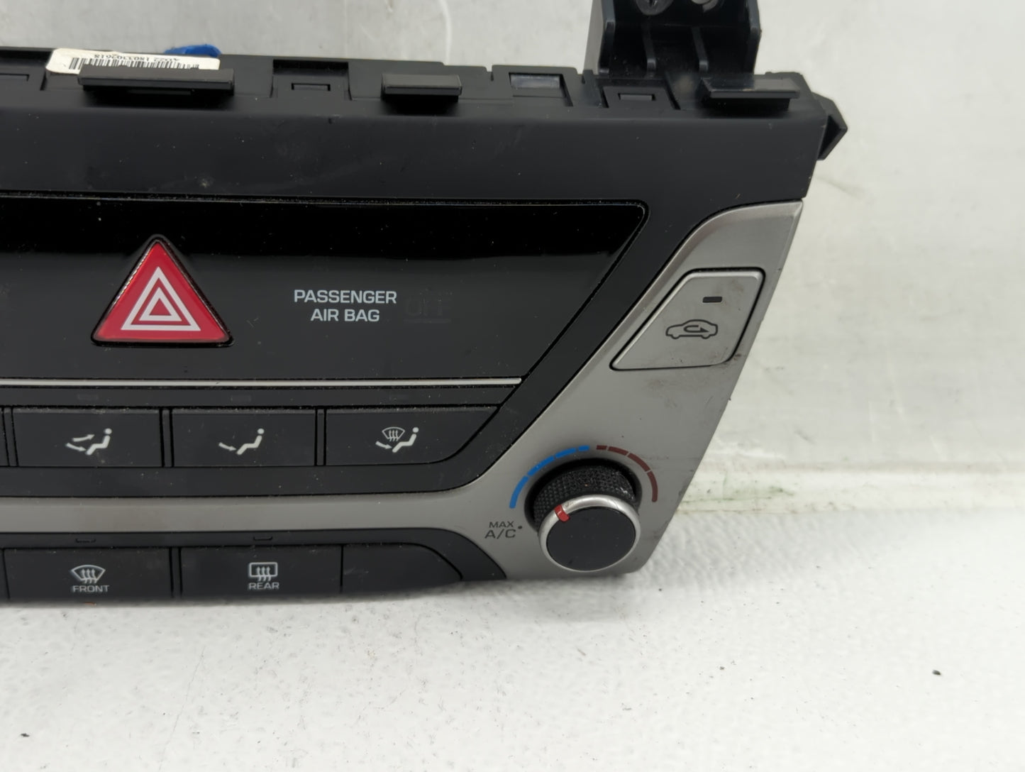 2017-2018 Hyundai Elantra Climate Control Module Temperature AC/Heater Replacement P/N:97250-F20624X Fits Fits 2017 2018 OEM