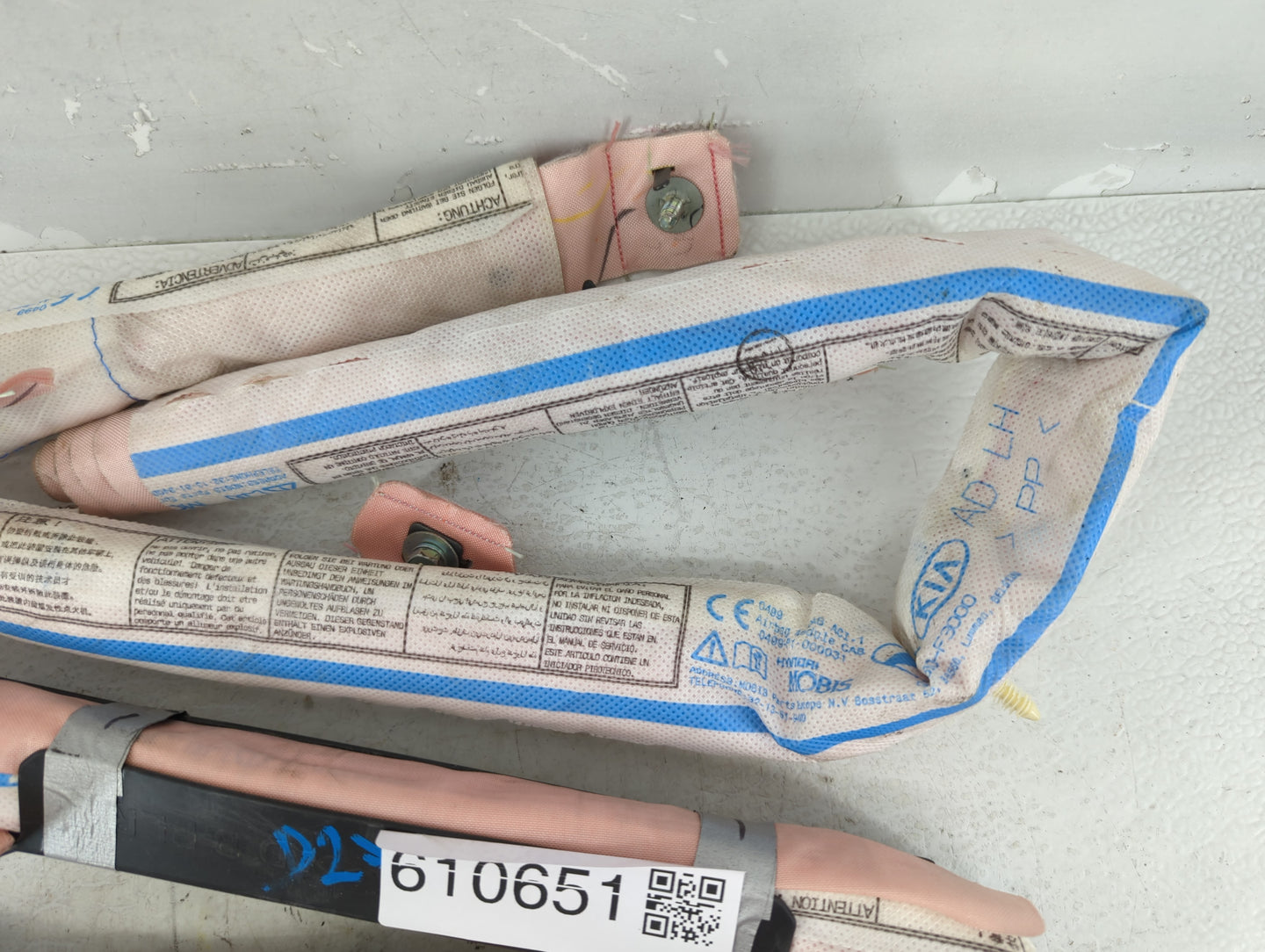 2018 Hyundai Elantra Air Bag Driver Left Steering Wheel Mounted - Oemusedautoparts1.com