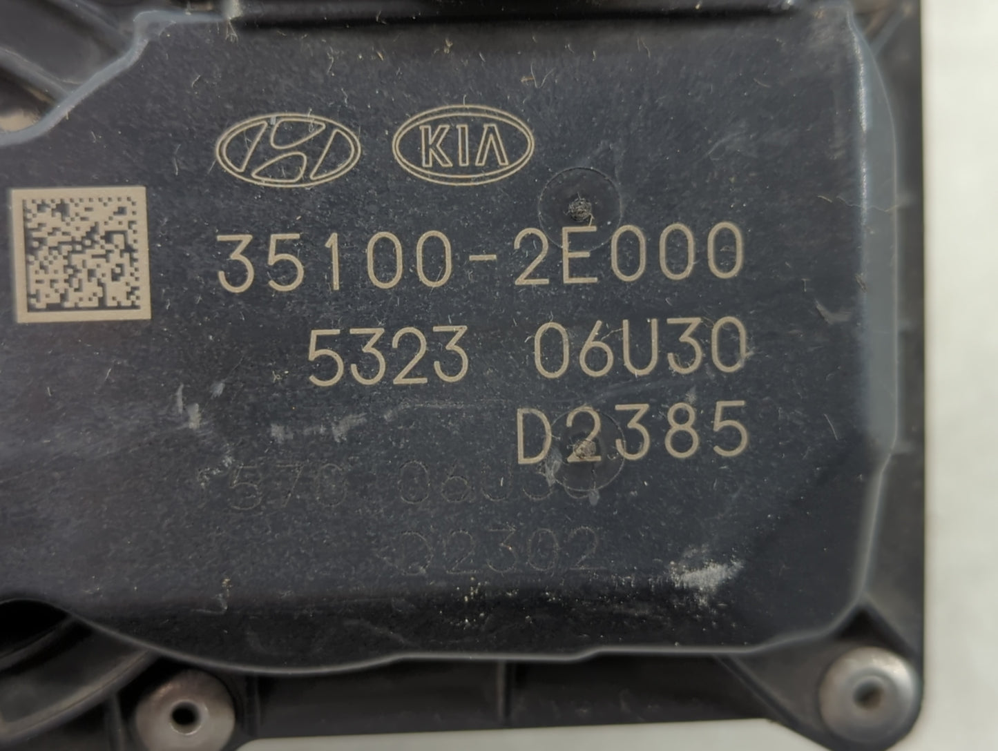 2011-2020 Hyundai Elantra Throttle Body P/N:5323 06U30 35100-2E000 Fits OEM Used Auto Parts - Oemusedautoparts1.com