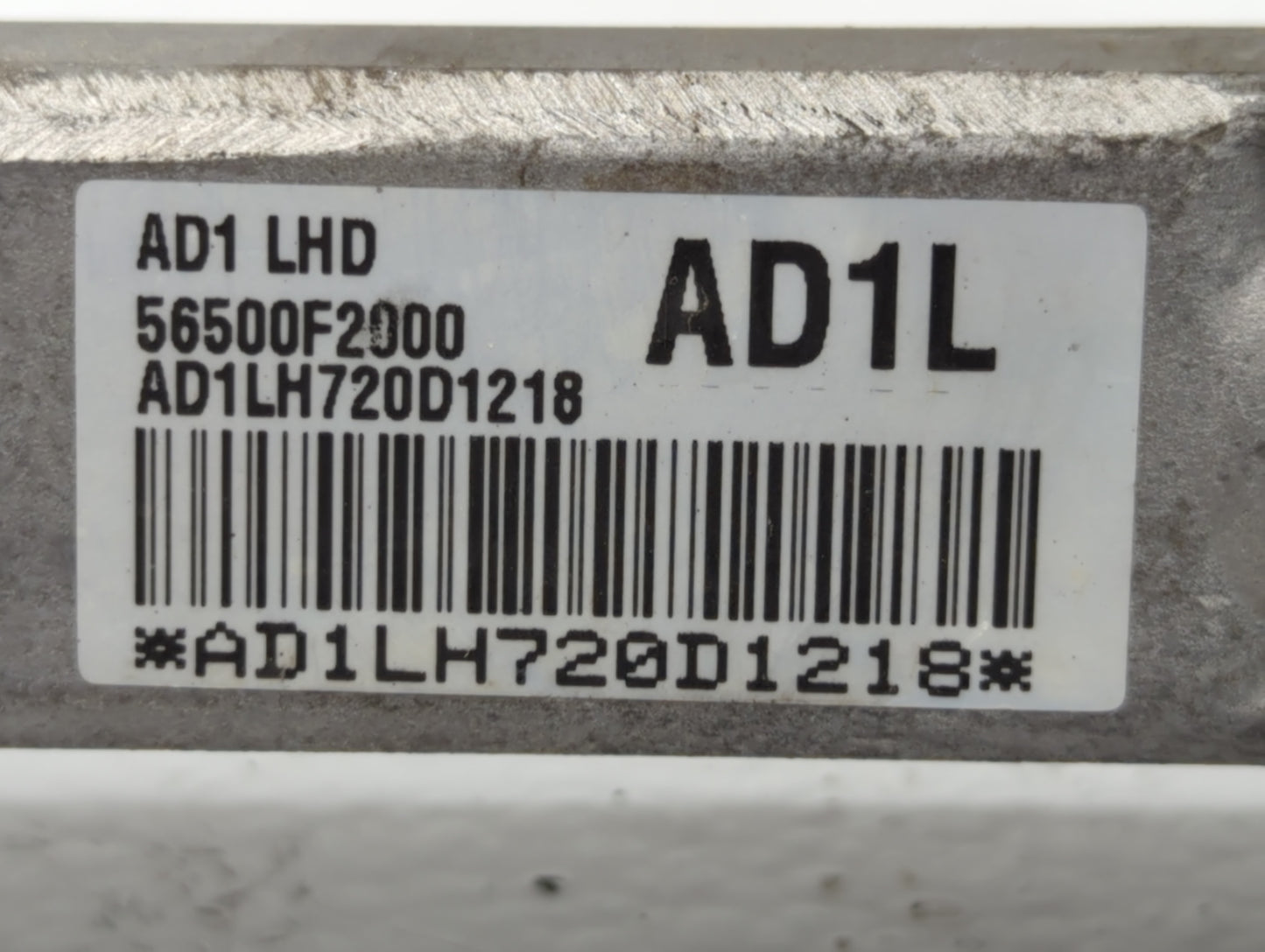 2018 Hyundai Elantra Rack and Pinion Steering Gear P/N:AD1 LHD 56500F2000 Fits OEM Used Auto Parts - Oemusedautoparts1.com