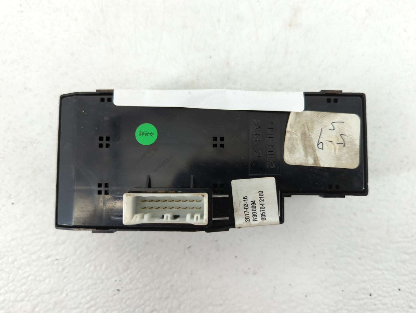 2017-2020 Hyundai Elantra Master Power Window Switch Replacement Driver Side Left P/N:299159192 Fits Fits 2017 2018 2019 202