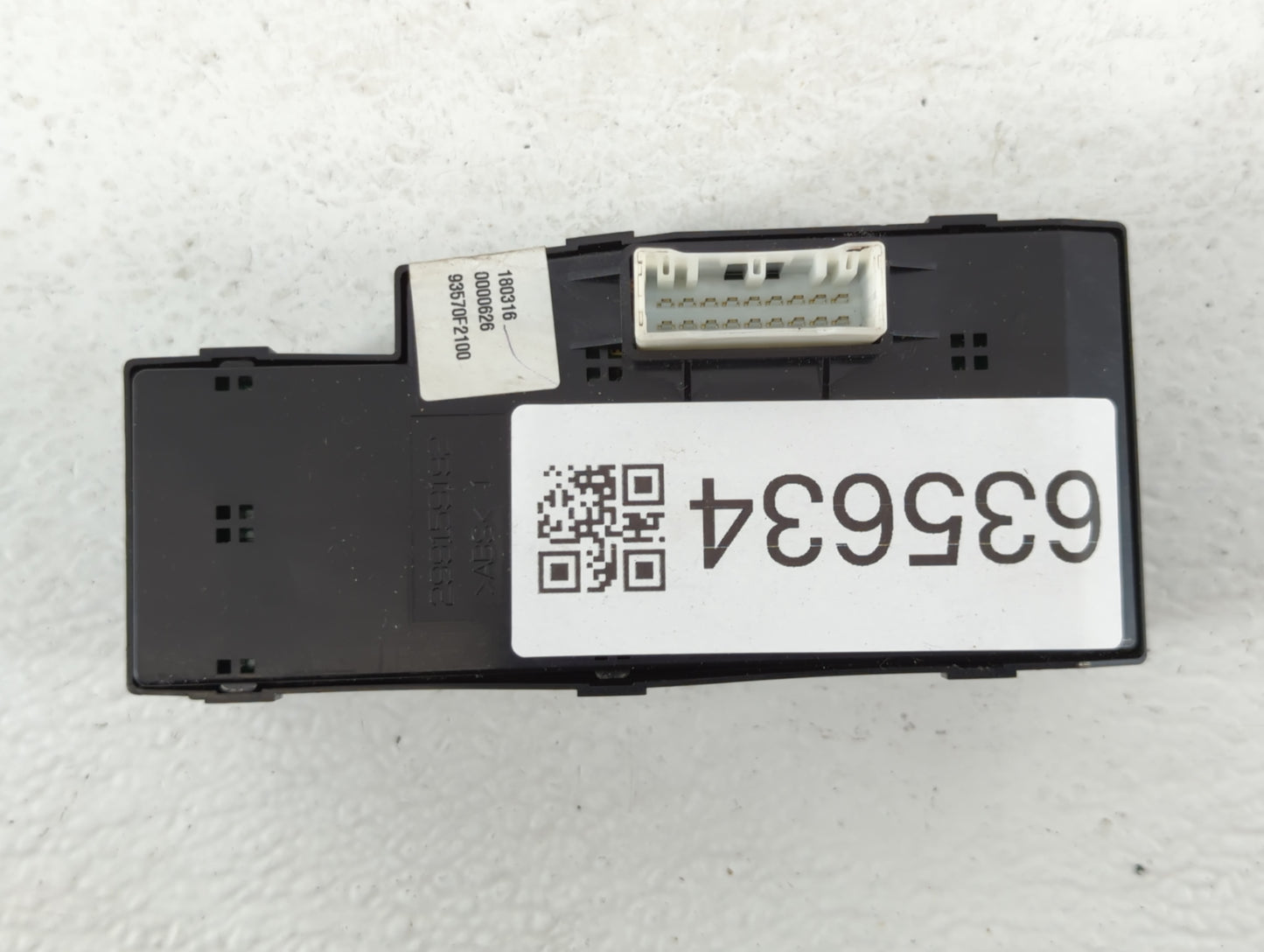 2017-2020 Hyundai Elantra Master Power Window Switch Replacement Driver Side Left P/N:299159192 Fits Fits 2017 2018 2019 202
