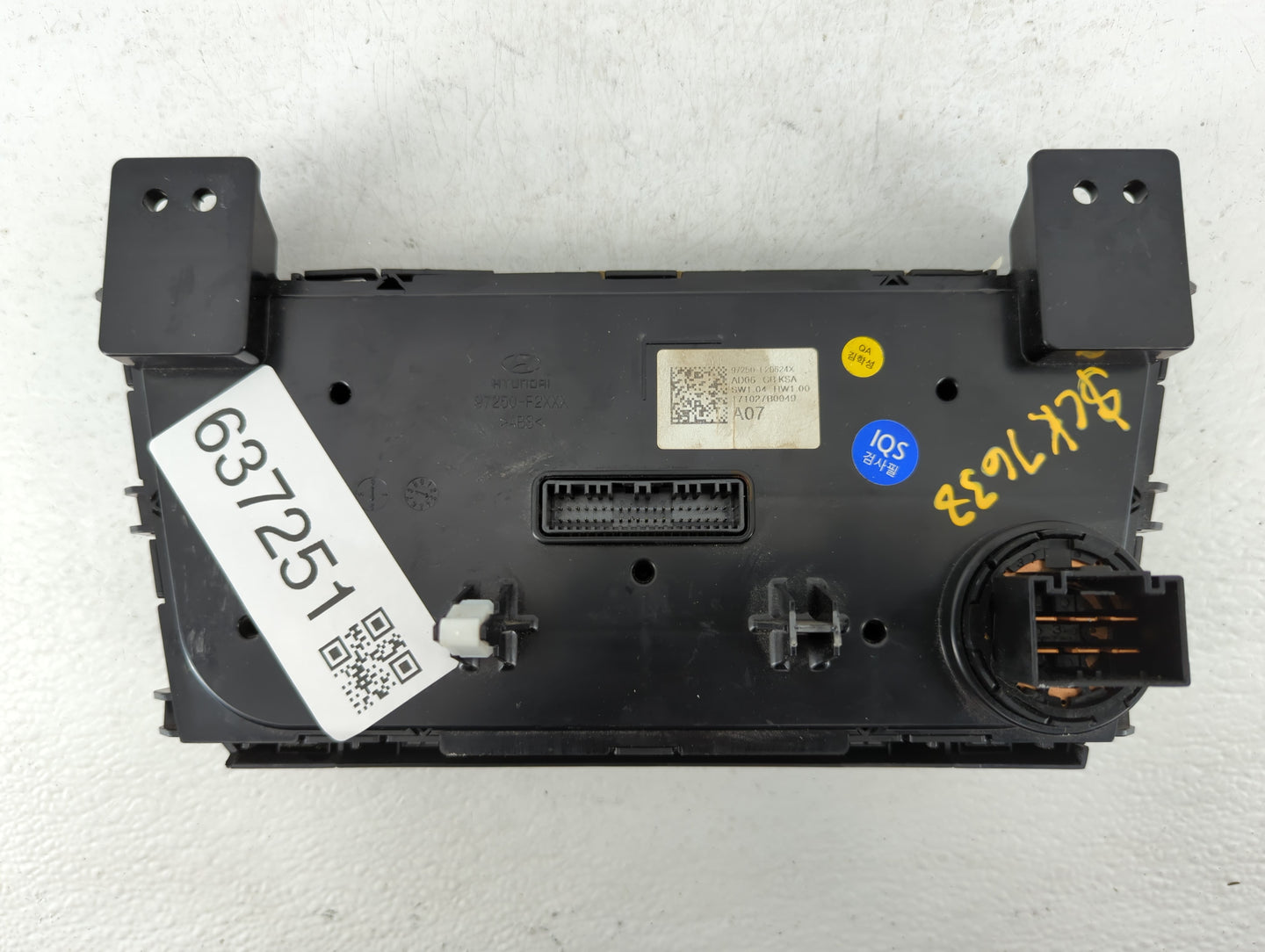 2017-2018 Hyundai Elantra Climate Control Module Temperature AC/Heater Replacement P/N:97250-F20624X Fits Fits 2017 2018 OEM