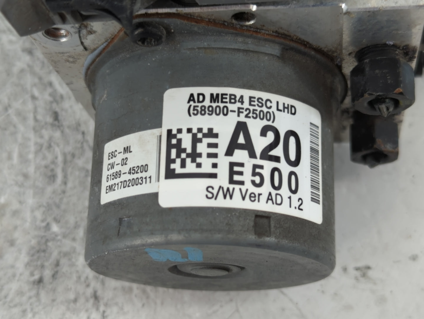 2017-2019 Hyundai Elantra ABS Pump Control Module Replacement P/N:58900-F2500 Fits Fits 2017 2018 2019 OEM Used Auto Parts -