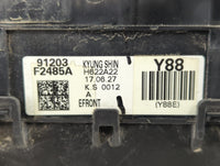 2018 Hyundai Elantra Fusebox Fuse Box Panel Relay Module P/N:91203 F2485A Fits OEM Used Auto Parts - Oemusedautoparts1.com