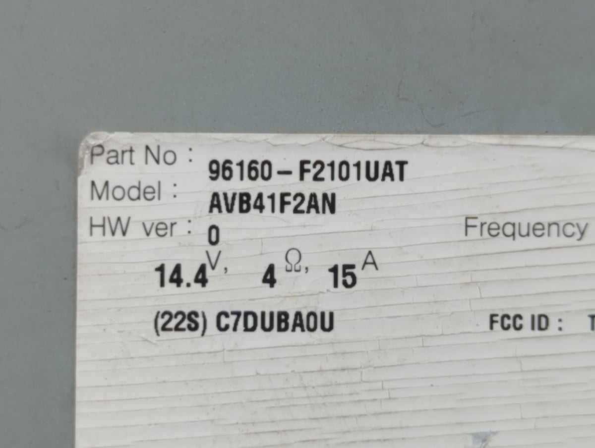 2017-2018 Hyundai Elantra Am Fm Cd Player Radio Receiver 662775 - Oemusedautoparts1.com