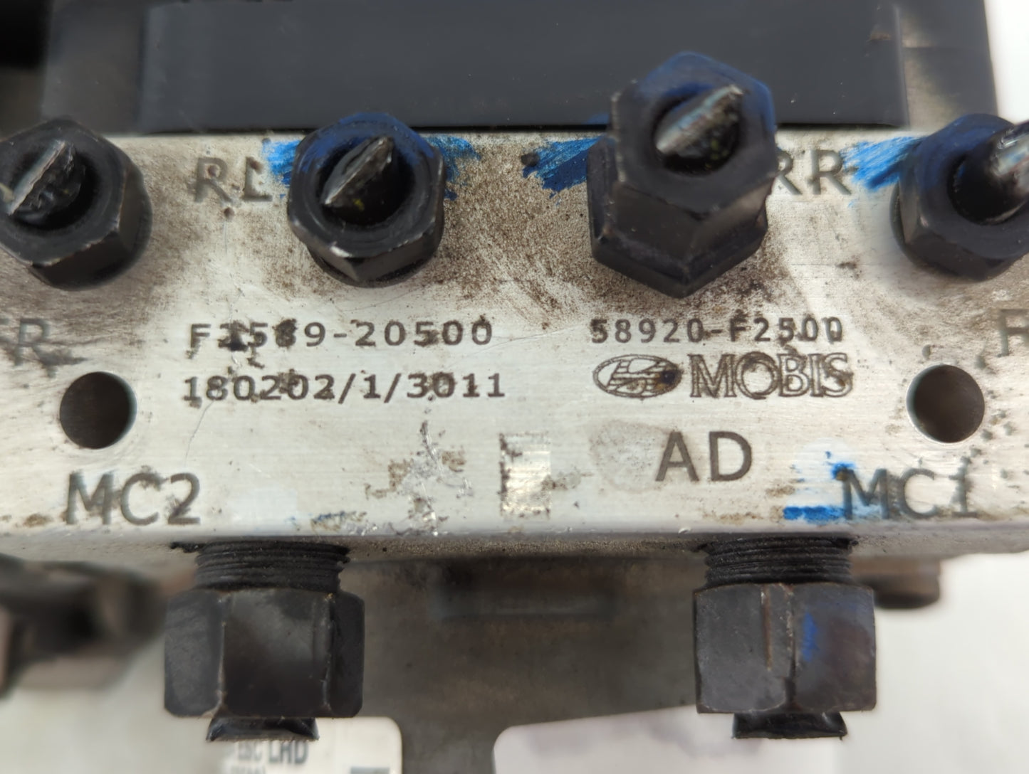 2017-2019 Hyundai Elantra ABS Pump Control Module Replacement P/N:58920-F2900 F2589-20500 Fits Fits 2017 2018 2019 OEM Used 