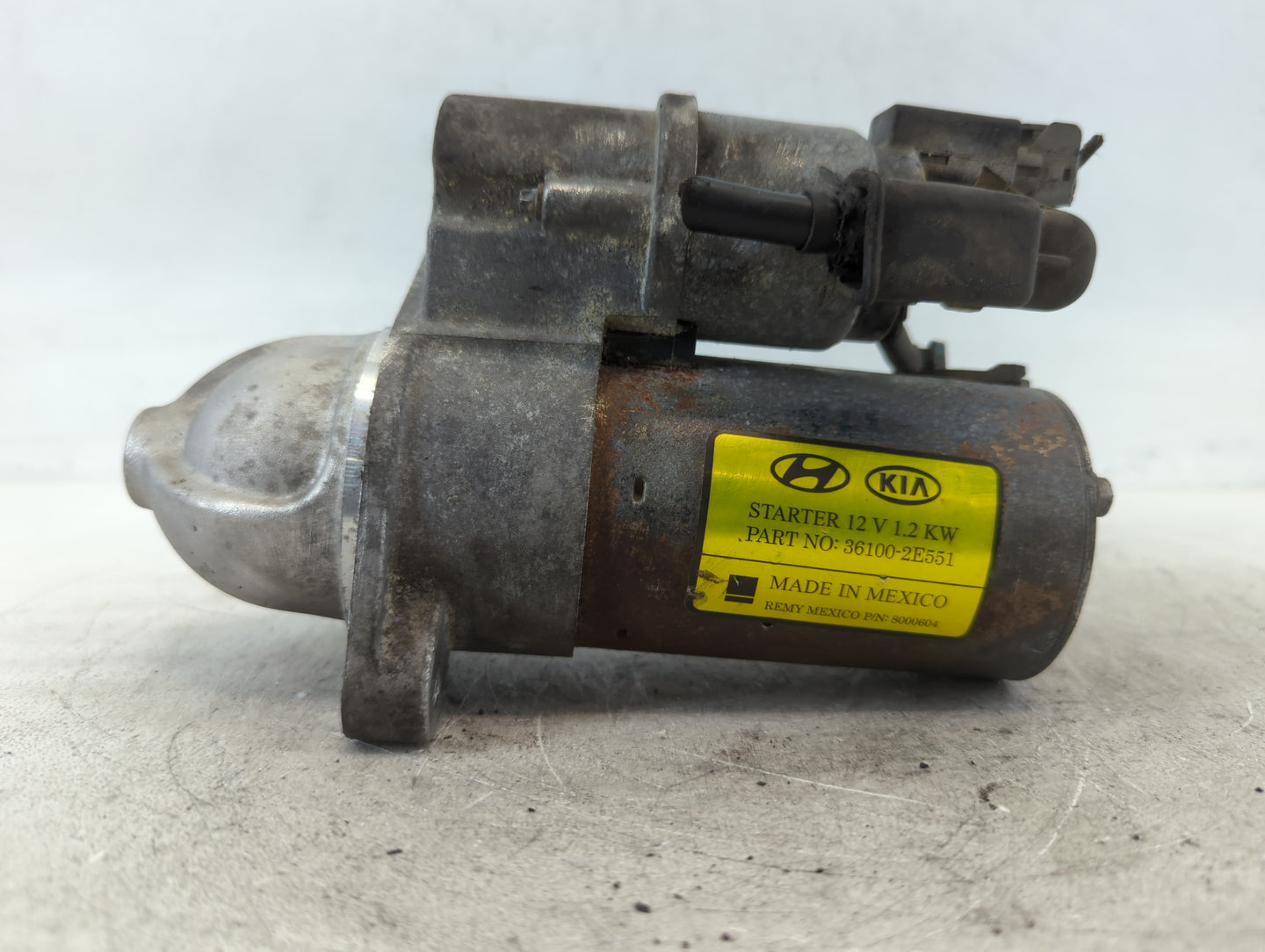 2014-2020 Hyundai Elantra Car Starter Motor Solenoid OEM P/N:8000604 36100-2E551 Fits Fits 2014 2015 2016 2017 2018 2019 202
