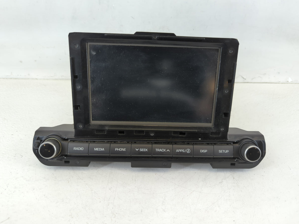2017-2018 Hyundai Elantra Am Fm Cd Player Radio Receiver 674354 - Oemusedautoparts1.com