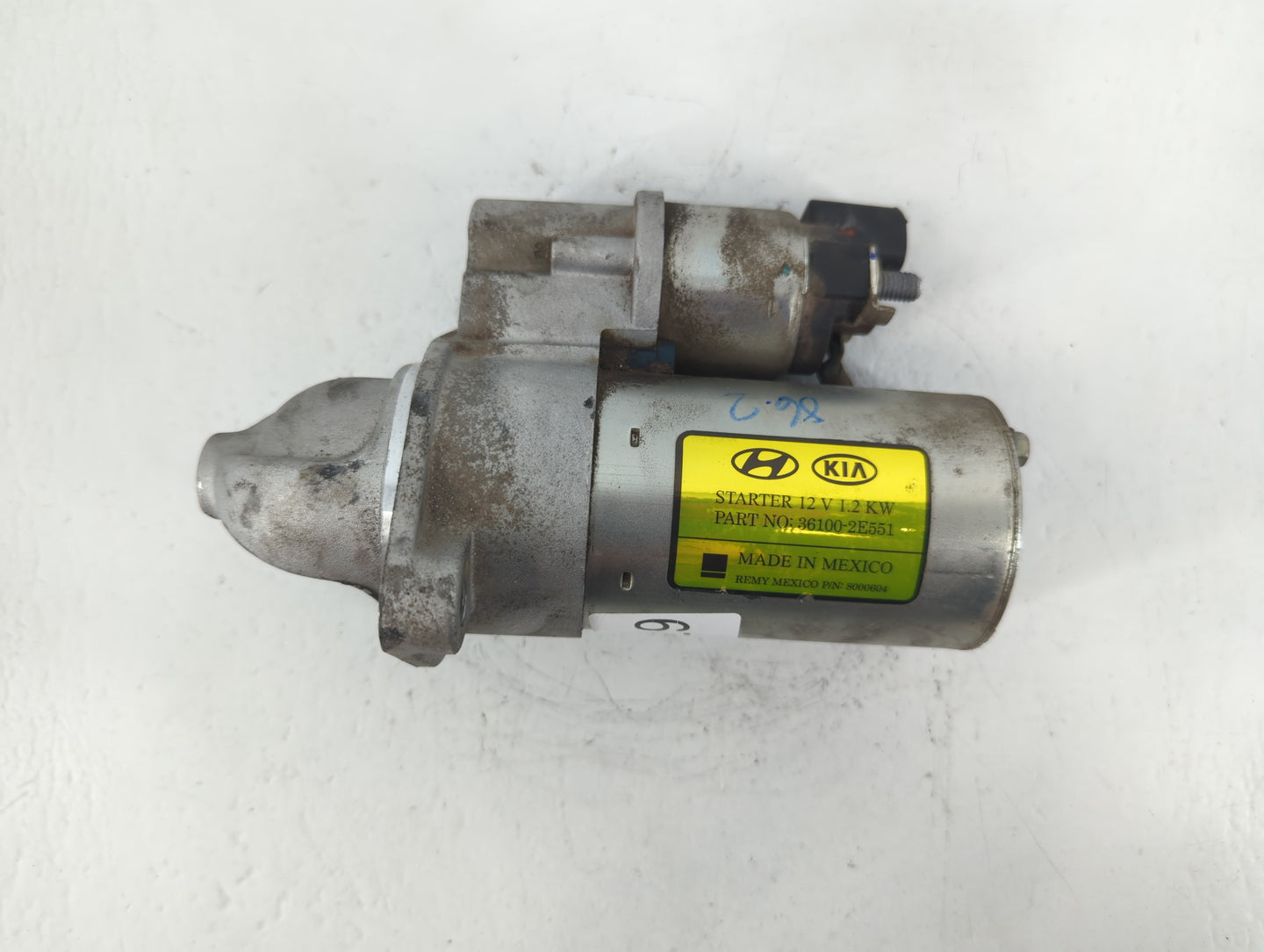 2014-2020 Hyundai Elantra Car Starter Motor Solenoid OEM P/N:36100-2E551 Fits Fits 2014 2015 2016 2017 2018 2019 2020 OEM Us