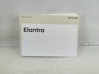 compare product 2018 Hyundai Elantra Owners Manual Book Guide P/N:JF30-EU87J OEM Used Auto Parts