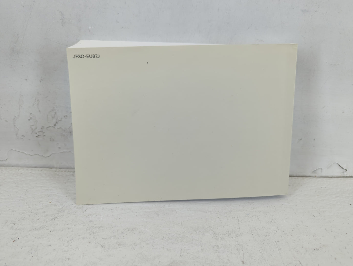 2018 Hyundai Elantra Owners Manual Book Guide P/N:JF30-EU87J OEM Used Auto Parts - Oemusedautoparts1.com