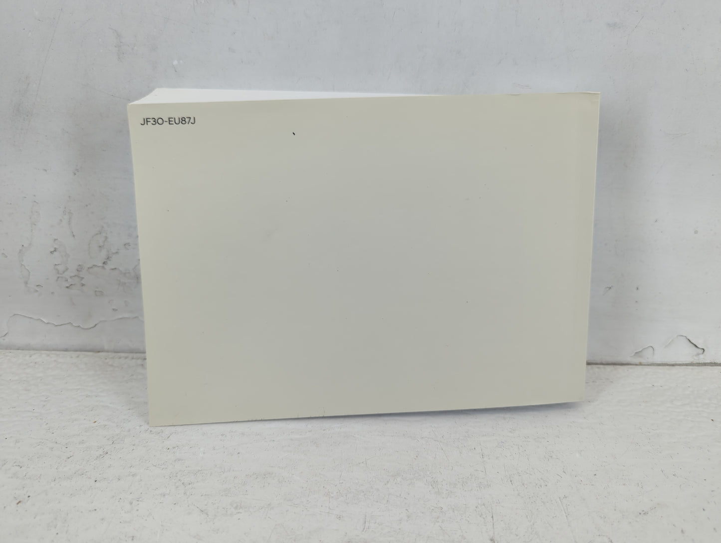 2018 Hyundai Elantra Owners Manual Book Guide P/N:JF30-EU87J OEM Used Auto Parts - Oemusedautoparts1.com