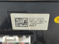 2017-2018 Hyundai Elantra Climate Control Module Temperature AC/Heater Replacement P/N:97250-F20624X Fits Fits 2017 2018 OEM
