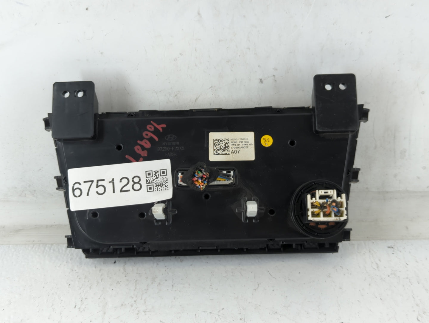 2017-2018 Hyundai Elantra Climate Control Module Temperature AC/Heater Replacement P/N:97250-F20624X Fits Fits 2017 2018 OEM