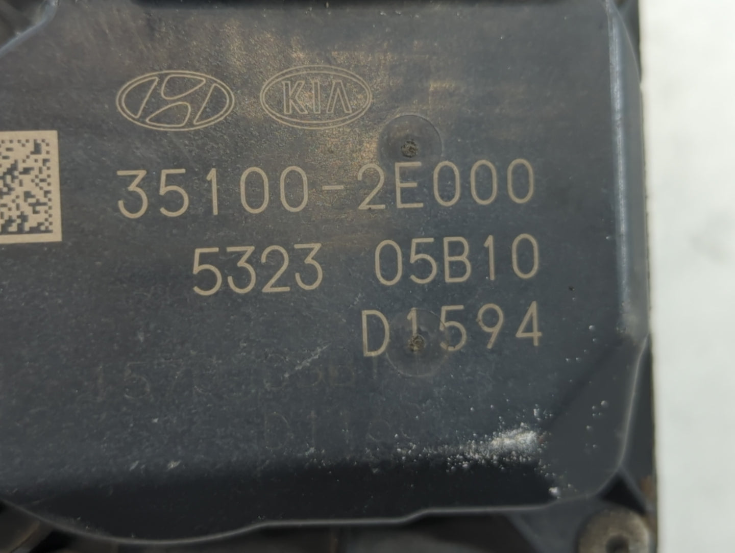2011-2020 Hyundai Elantra Throttle Body P/N:5323 05B10 35100-2E000 Fits OEM Used Auto Parts - Oemusedautoparts1.com
