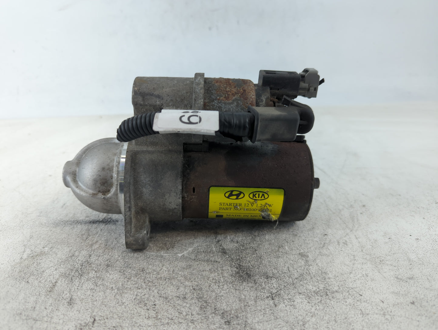 2014-2020 Hyundai Elantra Car Starter Motor Solenoid OEM Fits Fits 2014 2015 2016 2017 2018 2019 2020 OEM Used Auto Parts - 