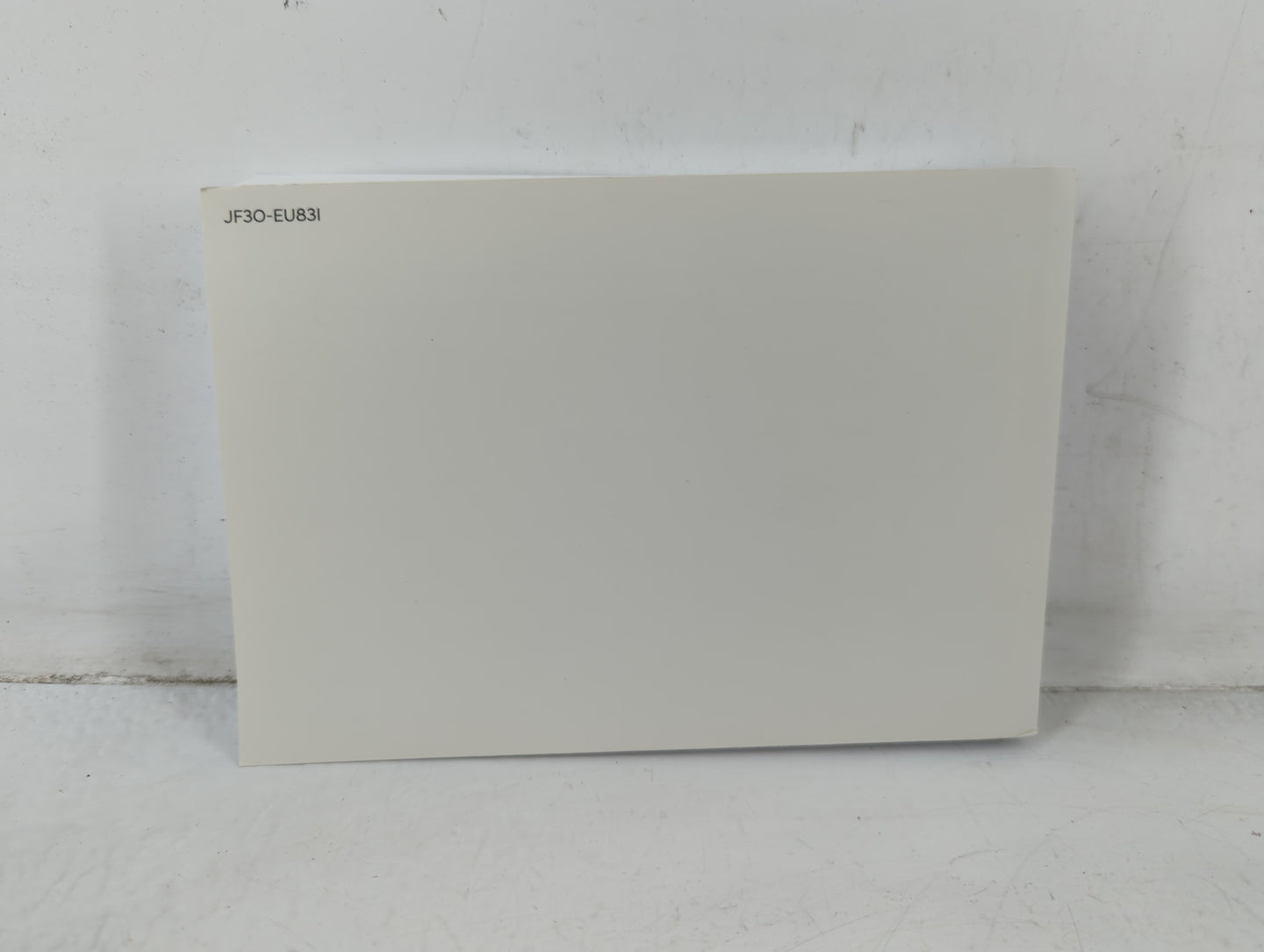 2018 Hyundai Elantra Owners Manual Book Guide P/N:JF30-EU83I OEM Used Auto Parts - Oemusedautoparts1.com