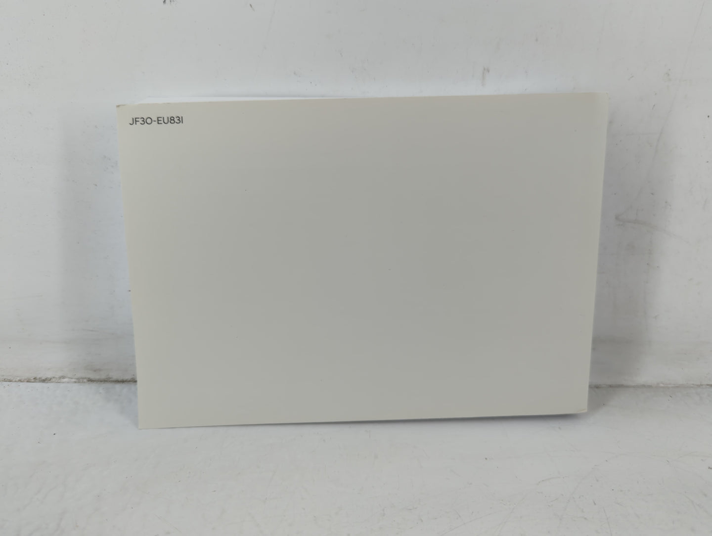 2018 Hyundai Elantra Owners Manual Book Guide P/N:JF30-EU83I OEM Used Auto Parts - Oemusedautoparts1.com