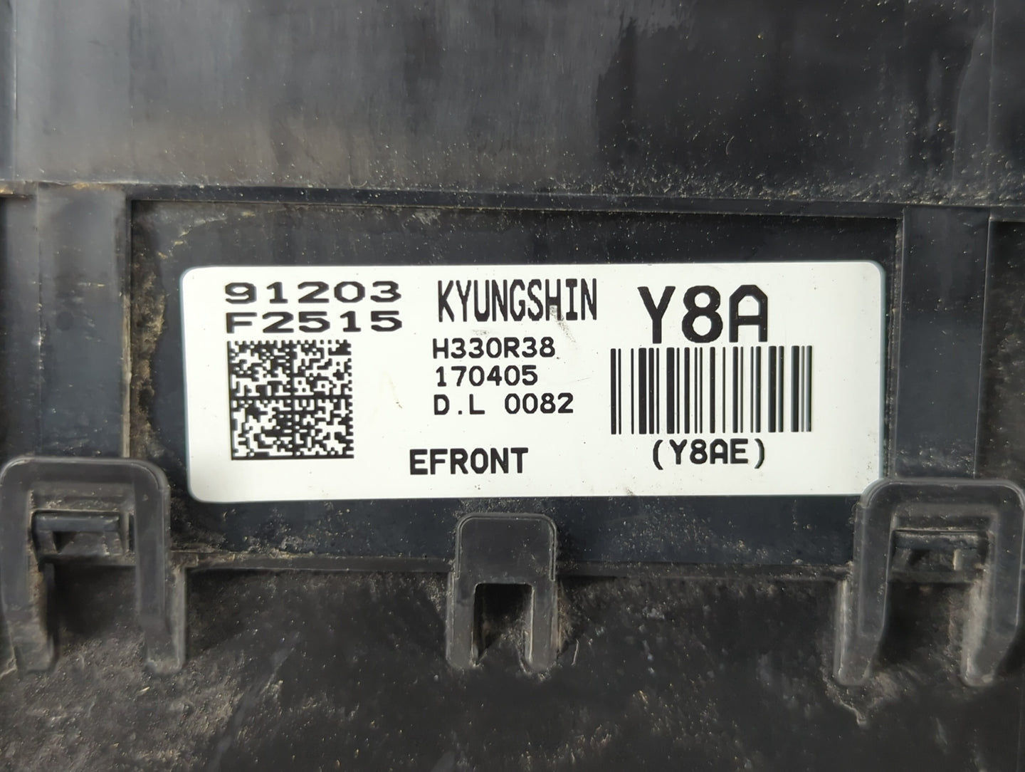 2018 Hyundai Elantra Fusebox Fuse Box Panel Relay Module P/N:91203 F2515 Fits OEM Used Auto Parts - Oemusedautoparts1.com