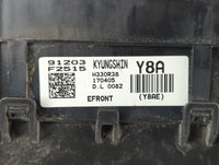 2018 Hyundai Elantra Fusebox Fuse Box Panel Relay Module P/N:91203 F2515 Fits OEM Used Auto Parts - Oemusedautoparts1.com