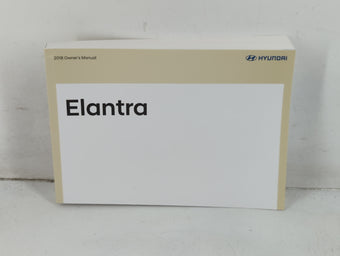 compare product 2018 Hyundai Elantra Owners Manual Book Guide P/N:JF3O-EU77D OEM Used Auto Parts