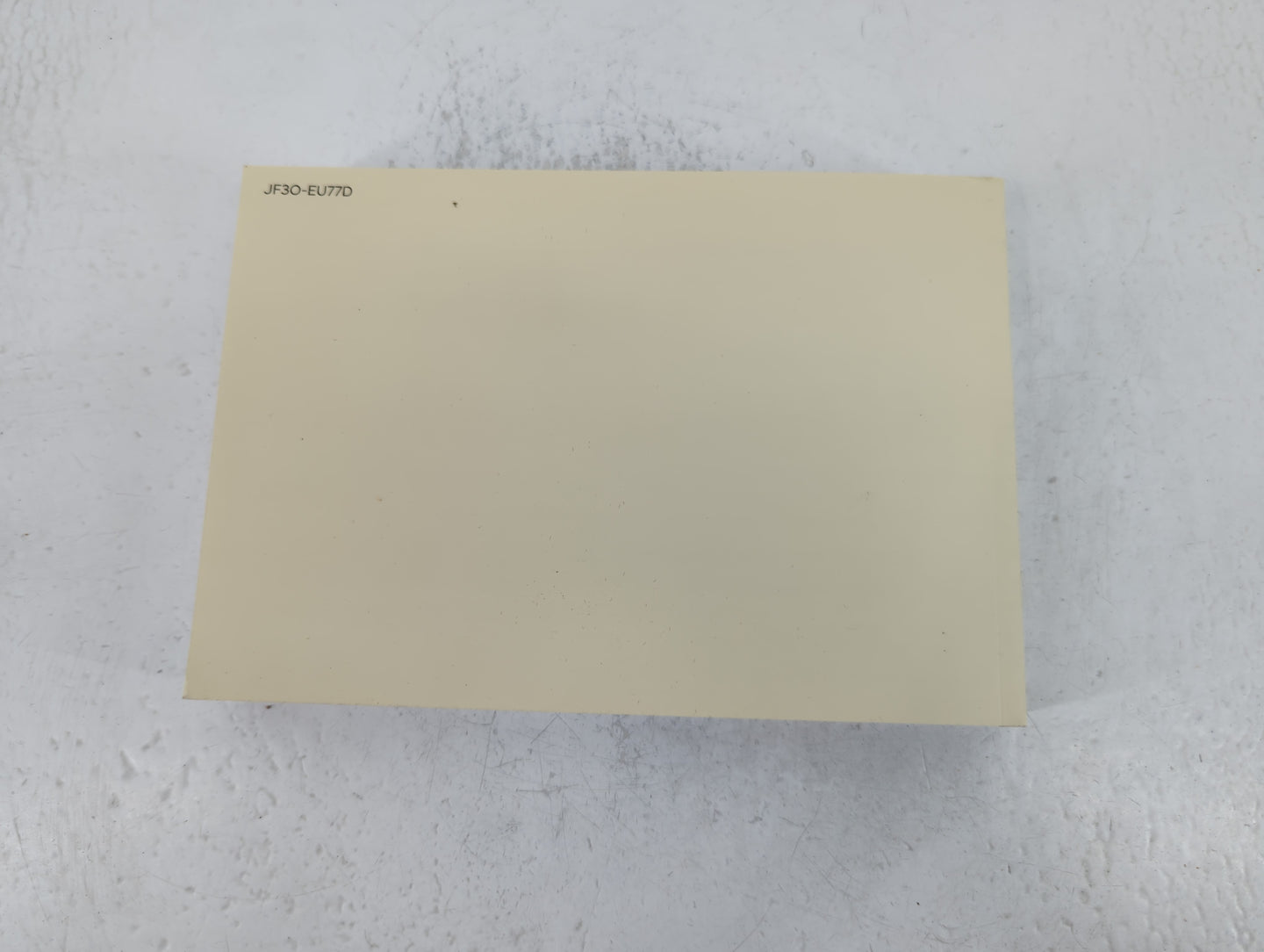 2018 Hyundai Elantra Owners Manual Book Guide P/N:JF3O-EU77D OEM Used Auto Parts - Oemusedautoparts1.com