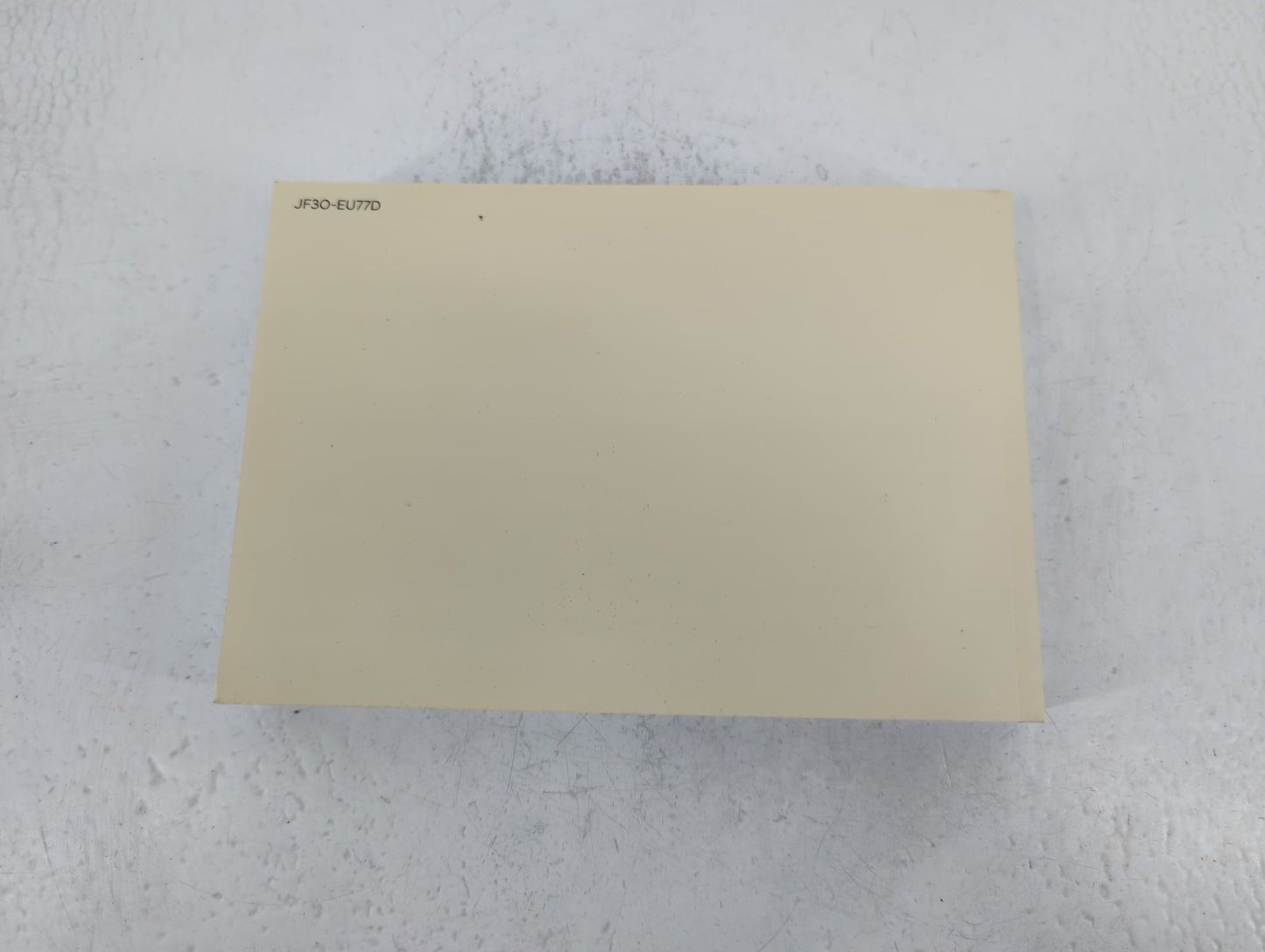 2018 Hyundai Elantra Owners Manual Book Guide P/N:JF3O-EU77D OEM Used Auto Parts - Oemusedautoparts1.com