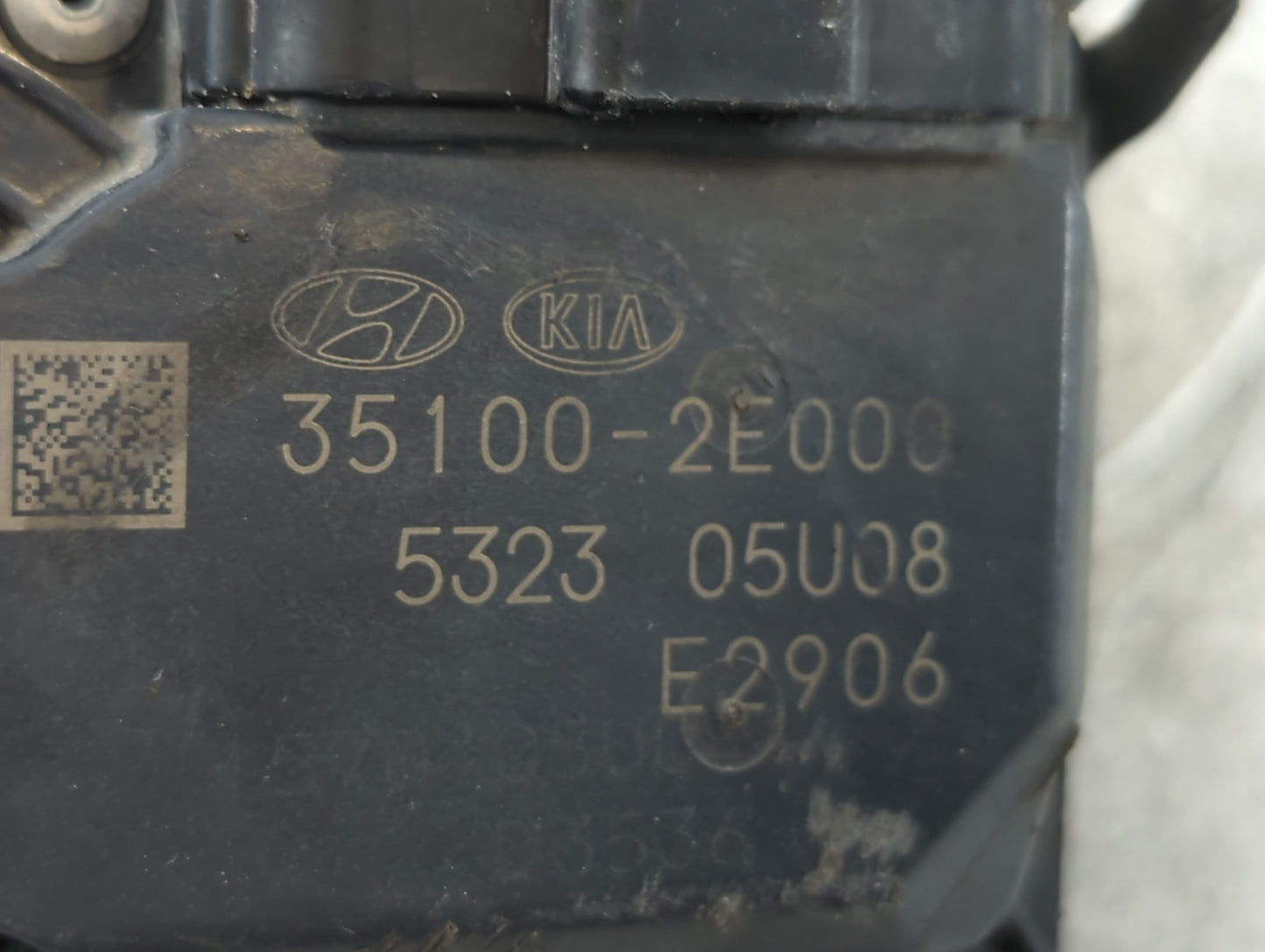 2011-2020 Hyundai Elantra Throttle Body P/N:5323 05U08 35100-2E000 Fits OEM Used Auto Parts - Oemusedautoparts1.com