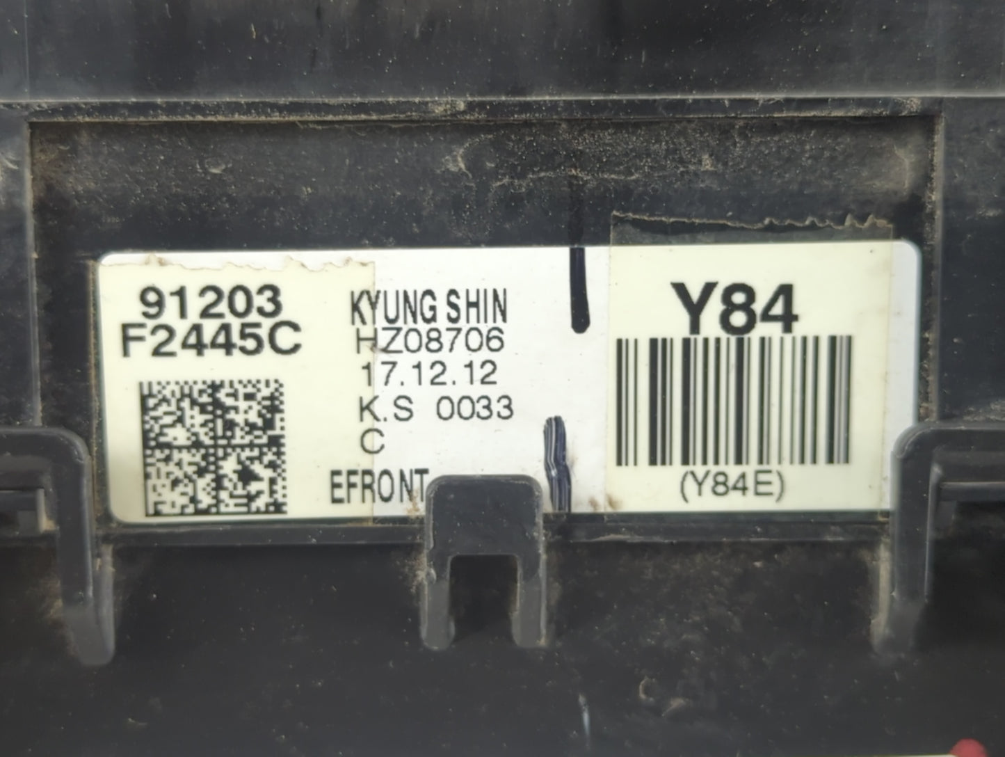 2018 Hyundai Elantra Fusebox Fuse Box Panel Relay Module P/N:91203F2445C Fits OEM Used Auto Parts - Oemusedautoparts1.com