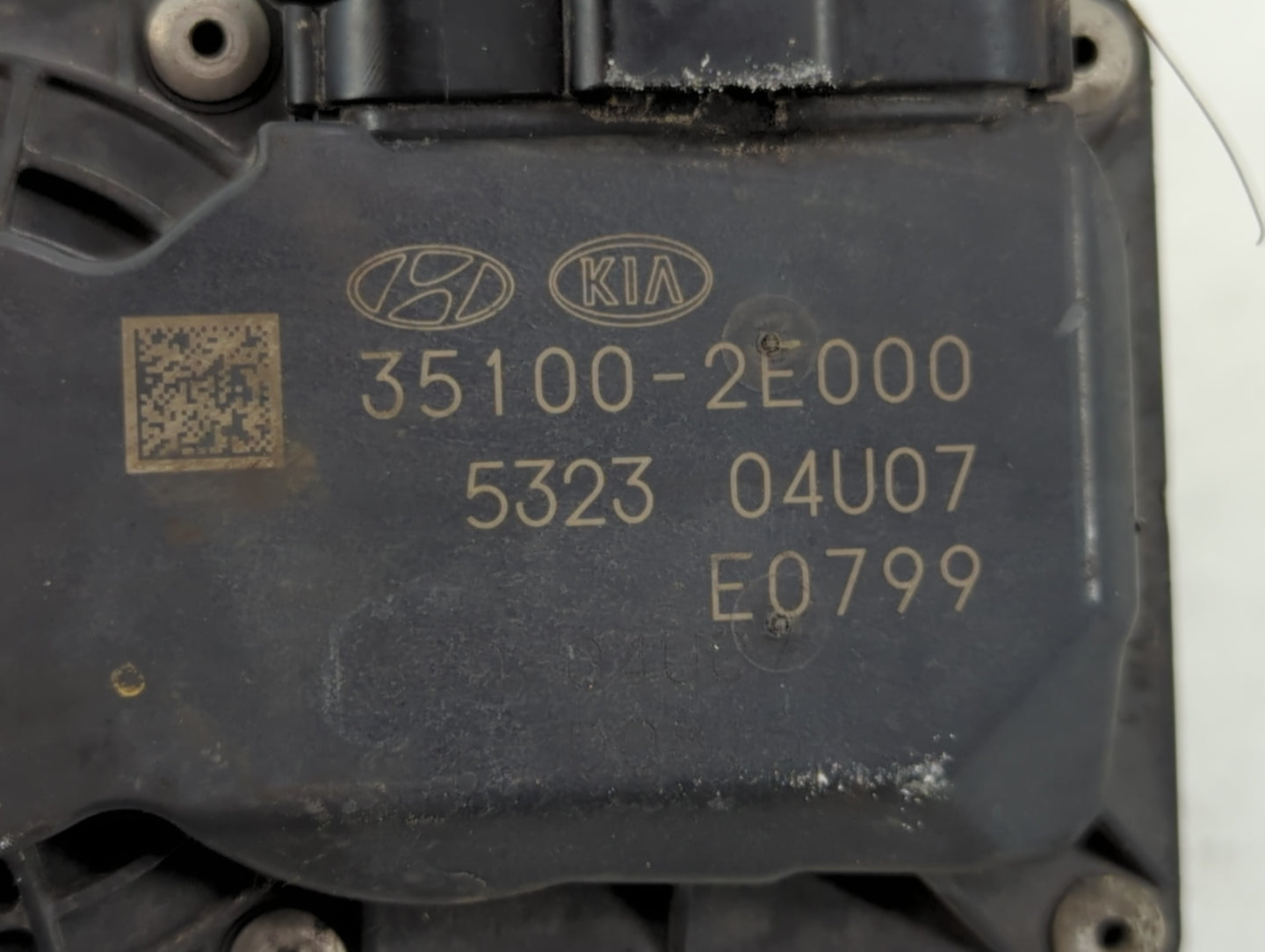 2011-2020 Hyundai Elantra Throttle Body P/N:5323 04U07 35100-2E000 Fits OEM Used Auto Parts - Oemusedautoparts1.com