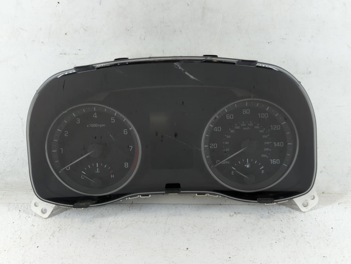 2017-2018 Hyundai Elantra Instrument Cluster Speedometer Gauges P/N:TN157590-15201H 94011-F3012 Fits Fits 2017 2018 OEM Used