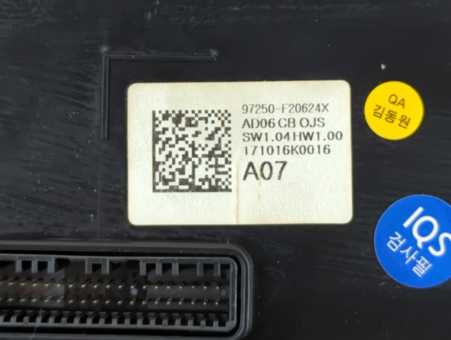 2017-2018 Hyundai Elantra Climate Control Module Temperature AC/Heater Replacement P/N:97250-F20624X Fits Fits 2017 2018 OEM