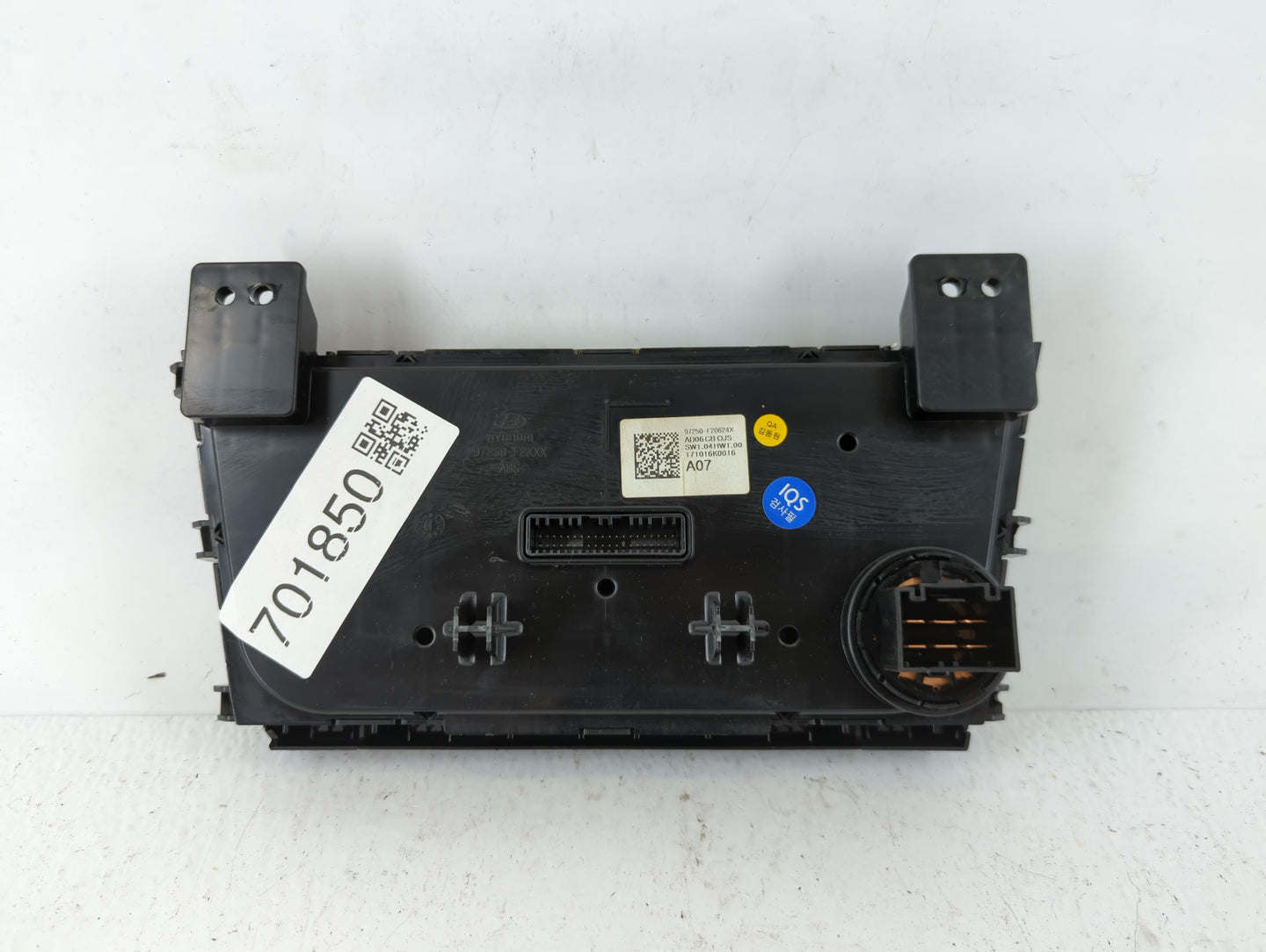 2017-2018 Hyundai Elantra Climate Control Module Temperature AC/Heater Replacement P/N:97250-F20624X Fits Fits 2017 2018 OEM