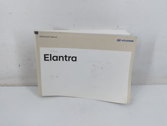 compare product 2018 Hyundai Elantra Owners Manual Book Guide P/N:IF2O-EC81F OEM Used Auto Parts